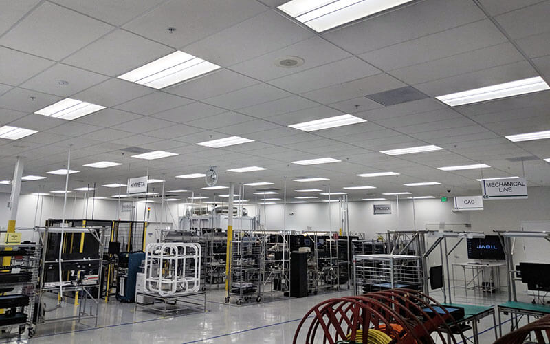 Manufacturing Facility LED Lights