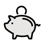 ioe-Icons_Average_ROI Piggy Bank Savings Icon