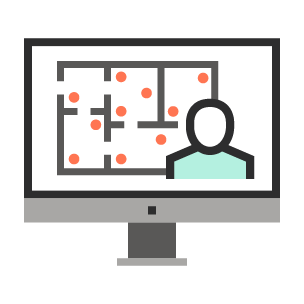 Occupancy Heat Mapping Icon