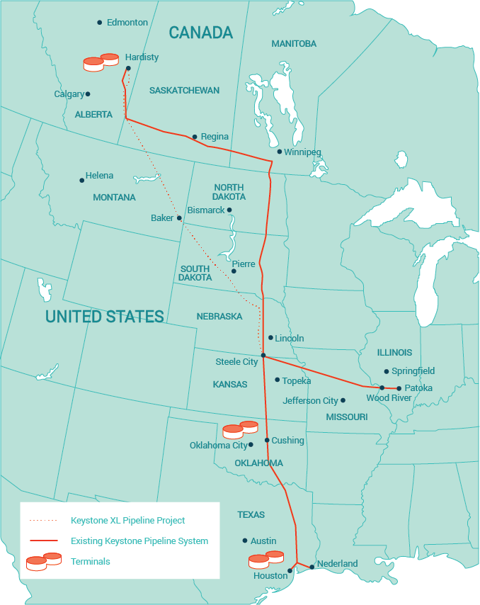 Keystone_Pipeline_Map-01 Keystone Pipeline Map