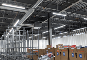 Energy Efficiency Lighting Upgrade at Warehouse