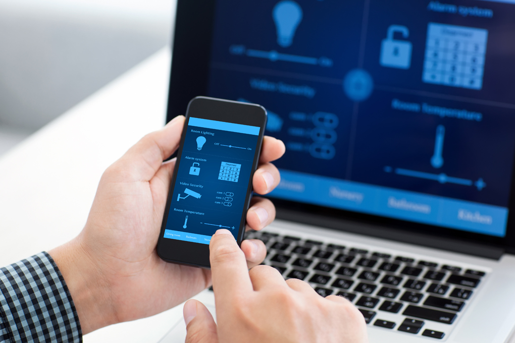 Smart Building Controls on Phone